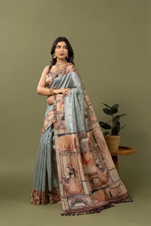 Anokhi Block Print Saree