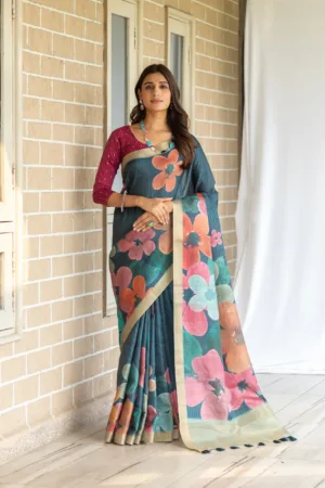 Vidushi Checks Saree