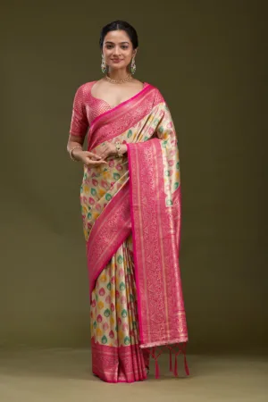 Magenta Pink Zariwork