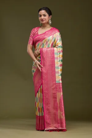Magenta Pink Zariwork